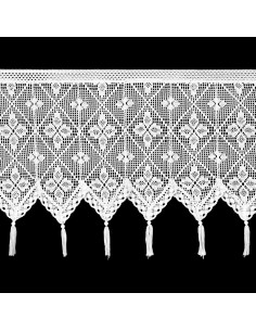 FIRANA GOTOWA MARTHA NA TAŚMIE 150 X 60 CM BIAŁY 2