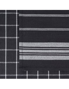 KOMPLET RĘCZNIKÓW KUCHENNYCH RUBI 50 X 70 CM STALOWY 2