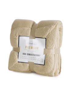 KOC TEDY 170 X 210 CM JASNOBEŻOWY 2