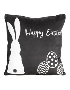 POSZEWKA WIOSNA 45 X 45 CM CZARNY