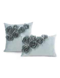 POSZEWKA FLORES 1 45 X 45 CM MIĘTOWY 2