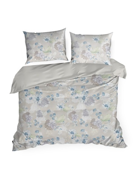 POŚCIEL D91 JULIA 140 X 200 CM POPIELATY