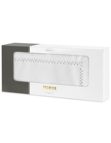 OBRUS EMILY 40 X 200 CM BIAŁY