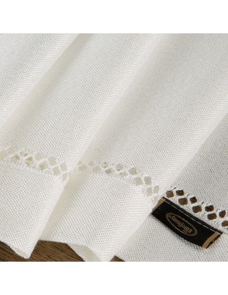 OBRUS EMILY 40 X 200 CM BIAŁY