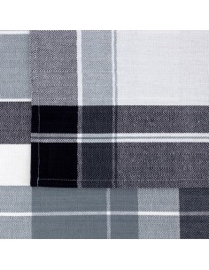 KOMPLET RĘCZNIKÓW KUCHENNYCH MONA 50 X 70 CM CZARNY 2