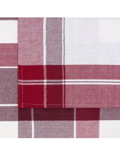 KOMPLET RĘCZNIKÓW KUCHENNYCH MONA 50 X 70 CM BORDOWY 2