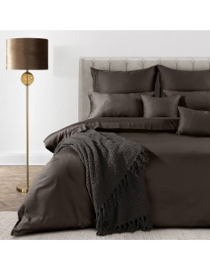 POŚCIEL ELEGANT1G 220 X 200 CM BRĄZOWY