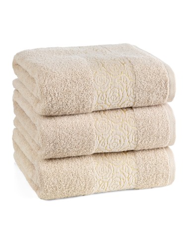 RĘCZNIK IRIS (03) 30 X 50 CM BEŻOWY