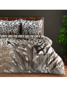 POŚCIEL EVA 14 160 X 200 CM BRĄZOWY