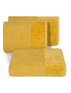 RĘCZNIK LUCY (10) 70 X 140 CM MUSZTARDOWY