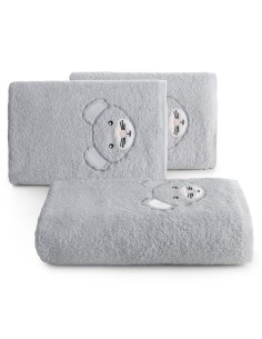 RĘCZNIK DZIECIĘCY BABY71 15 X 21 CM SREBRNY