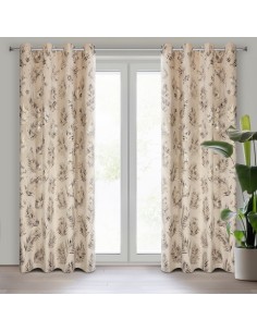 ZASŁONA GOTOWA GLORIA2 140 X 250 CM BEŻOWY