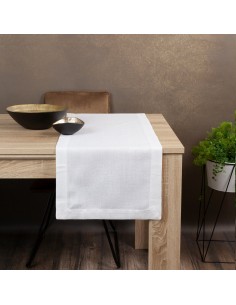 OBRUS STELLA 2 40 X 140 CM BIAŁY 2