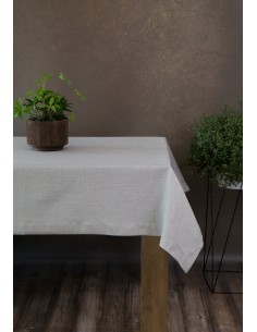 OBRUS STELLA 2 140 X 220 CM SREBRNY