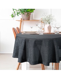 OBRUS STELLA 1 145 X 350 CM CZARNY