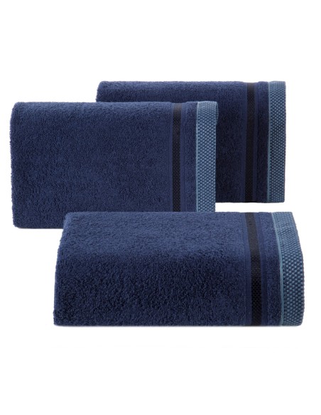 RĘCZNIK ABBIE (10) 40 X 60 CM GRANATOWY