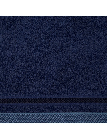 RĘCZNIK ABBIE (10) 70 X 140 CM GRANATOWY