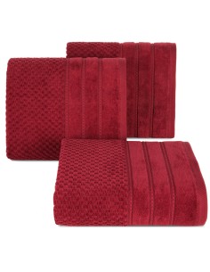 RĘCZNIK ADORE (10) 50 X 90 CM CZERWONY