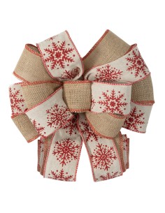 OZDOBA ŚWIĄTECZNA 446 28 X 20 X 50 CM BEŻOWY