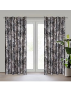 ZASŁONA GOTOWA ESTER 140 X 250 CM BRĄZOWY