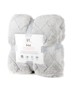 KOC D91 CARO 70 X 160 CM SREBRNY 2