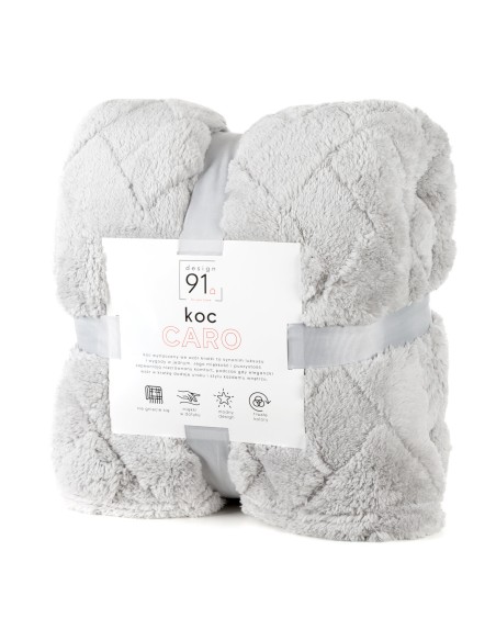 KOC D91 CARO 70 X 160 CM SREBRNY