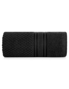 RĘCZNIK DAVOS (12) 50 X 90 CM CZARNY 2