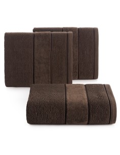 RĘCZNIK EMMA (12) 70 X 140 CM BRĄZOWY