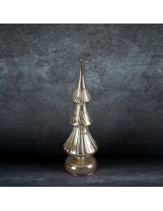 FIGURKA ŚWIATECZNA SZ170A 9 X 9 X 30 CM SREBRNY 2