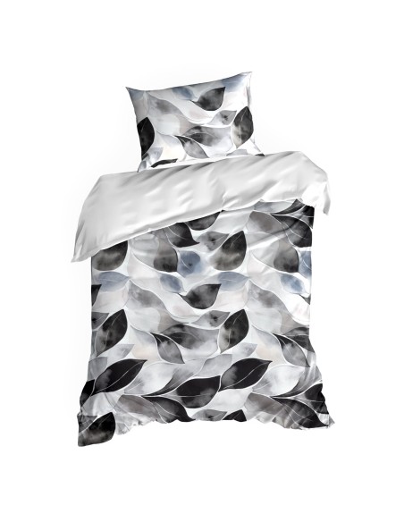 KOMPLET POŚCIELI SATYNOWEJ SPRING 75 220 X 200 CM BIAŁY
