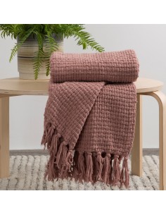 KOC SUZI 130 X 170 CM CIEMNORÓŻOWY