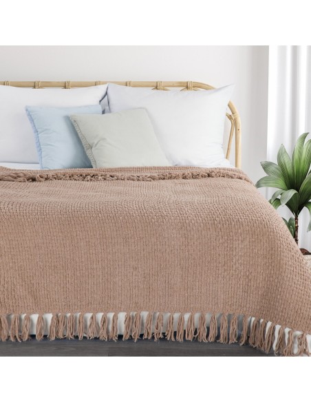 KOC SUZI 130 X 170 CM CIEMNOBEŻOWY