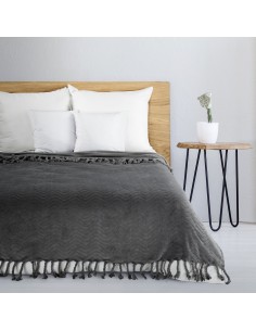 KOC EMMA 150 X 200 CM STALOWY