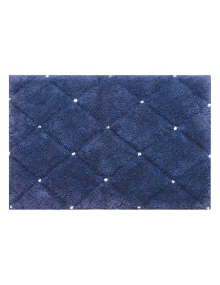 DYWANIK ŁAZIENKOWY CHIC (2) 60 X 90 CM GRANATOWY