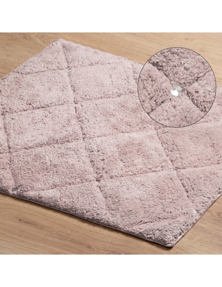 DYWANIK ŁAZIENKOWY CHIC (2) 50 X 70 CM CIEMNORÓŻOWY