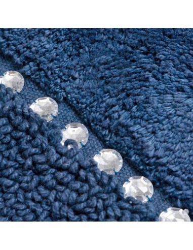 DYWANIK ŁAZIENKOWY CHIC 50 X 70 CM GRANATOWY