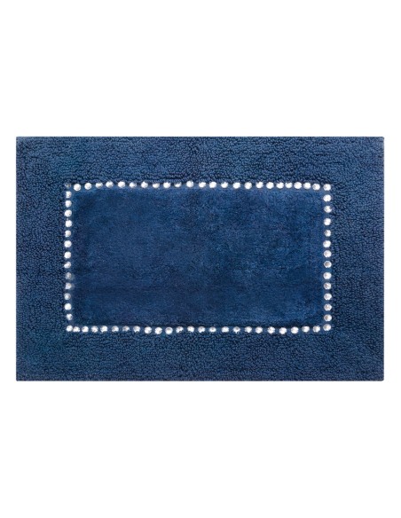 DYWANIK ŁAZIENKOWY CHIC 60 X 90 CM GRANATOWY