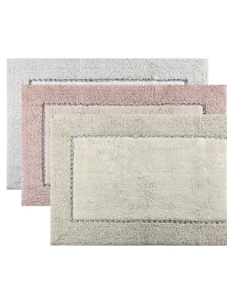 DYWANIK ŁAZIENKOWY CHIC 60 X 90 CM GRANATOWY