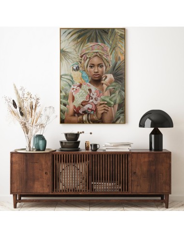 OBRAZ 574A 80 X 120 CM ZIELONY