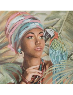 OBRAZ 574B 80 X 120 CM ZIELONY 2