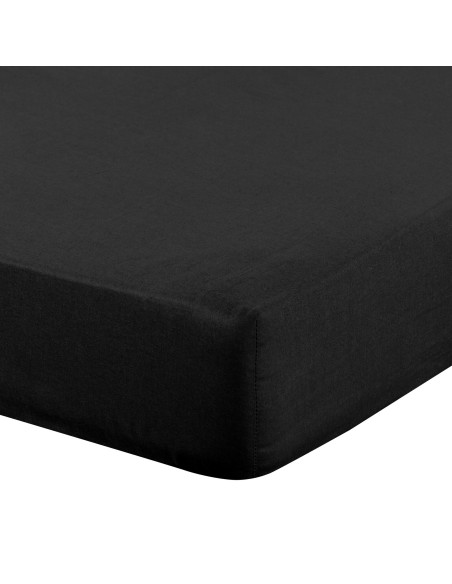 PRZEŚCIERADŁO Z GUMKĄ BASIC 140 X 200 X 30 CM CZARNY