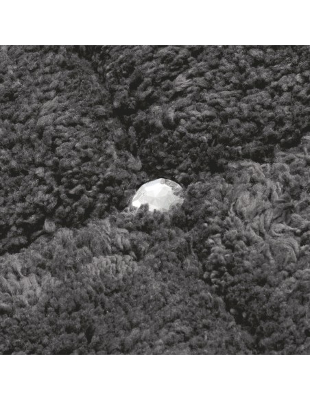 DYWANIK ŁAZIENKOWY CHIC (2) 60 X 90 CM STALOWY