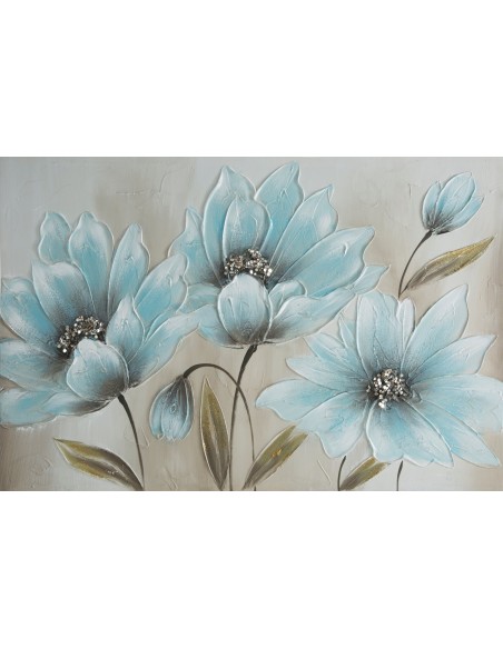 OBRAZ 655 90 X 60 CM BŁĘKITNY