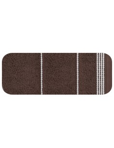 RĘCZNIK MIRA (04) 50 X 90 CM BRĄZOWY 2