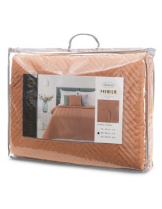 NARZUTA LEN 3 200 X 220 CM CEGLASTY 2