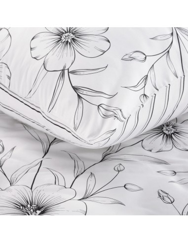 KOMPLET POŚCIELI SATYNOWEJ SPRING 33 220 X 200 CM BIAŁY