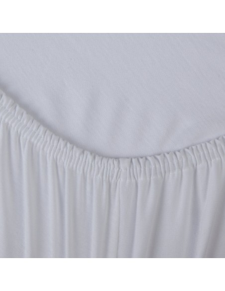 PRZEŚCIERADŁO JERSEY3 220 X 200 X 30 CM BIAŁY