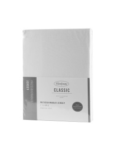 PRZEŚCIERADŁO JERSEY3 240 X 220 X 30 CM BIAŁY 2