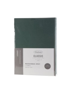 PRZEŚCIERADŁO JERSEY3 90 X 200 X 25 CM CIEMNOZIELONY