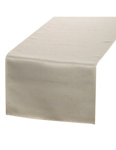 OBRUS SPARKLE 40 X 180 CM KREMOWY 2